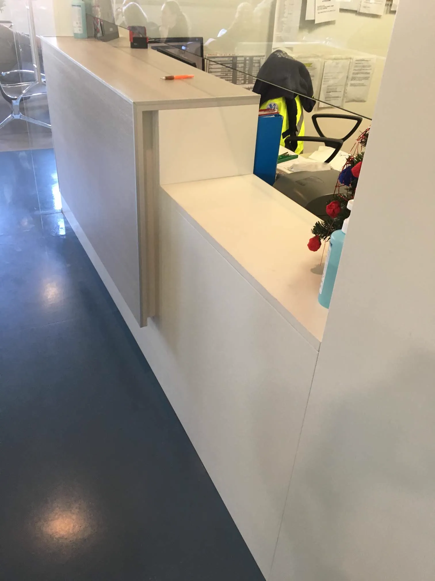 Policlinico di Abano Terme: triage, pareti e spogliatoi – foto 6