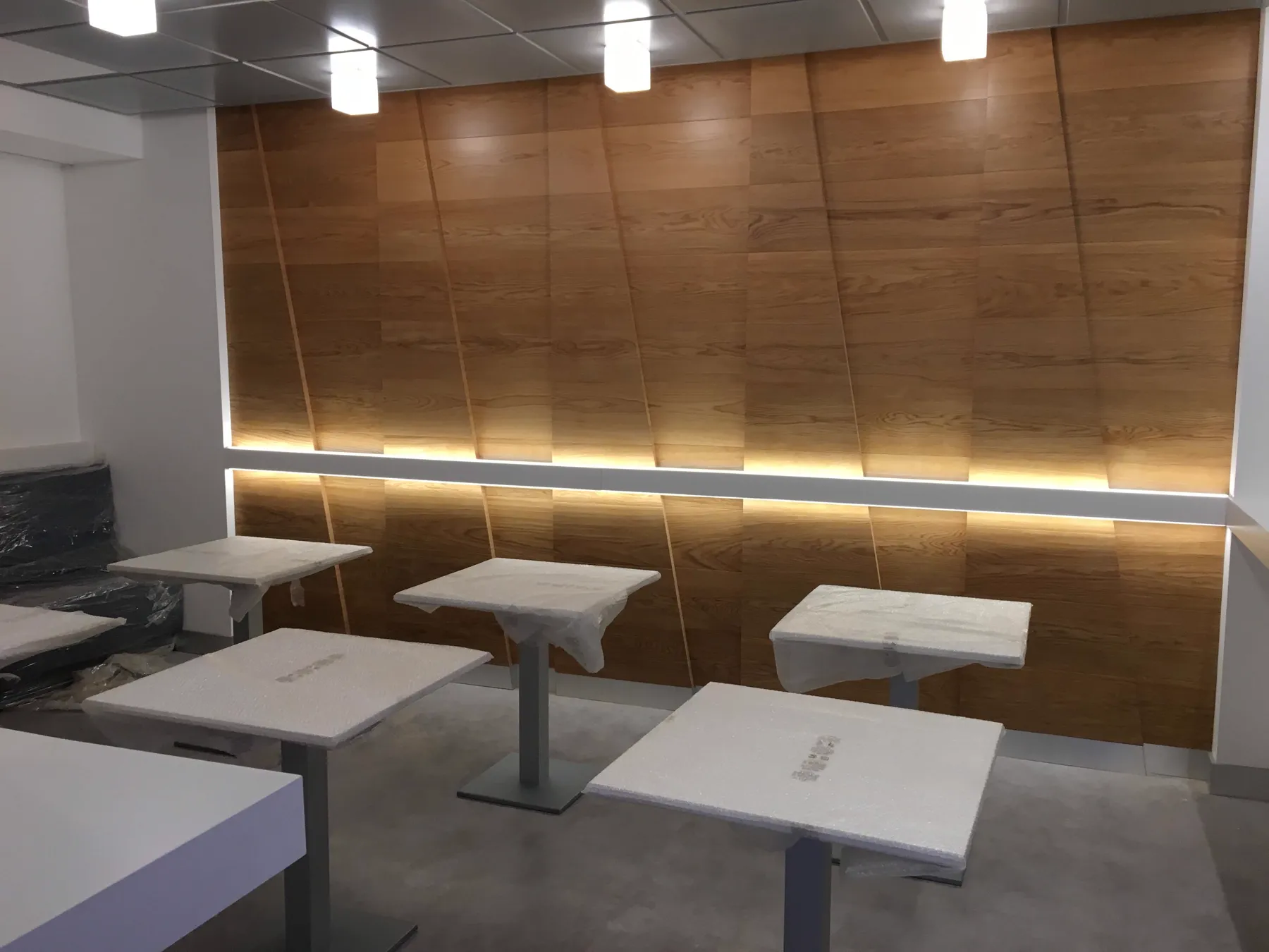 Rivestimenti e arredi bar, Villa Igea – Ancona – foto 14