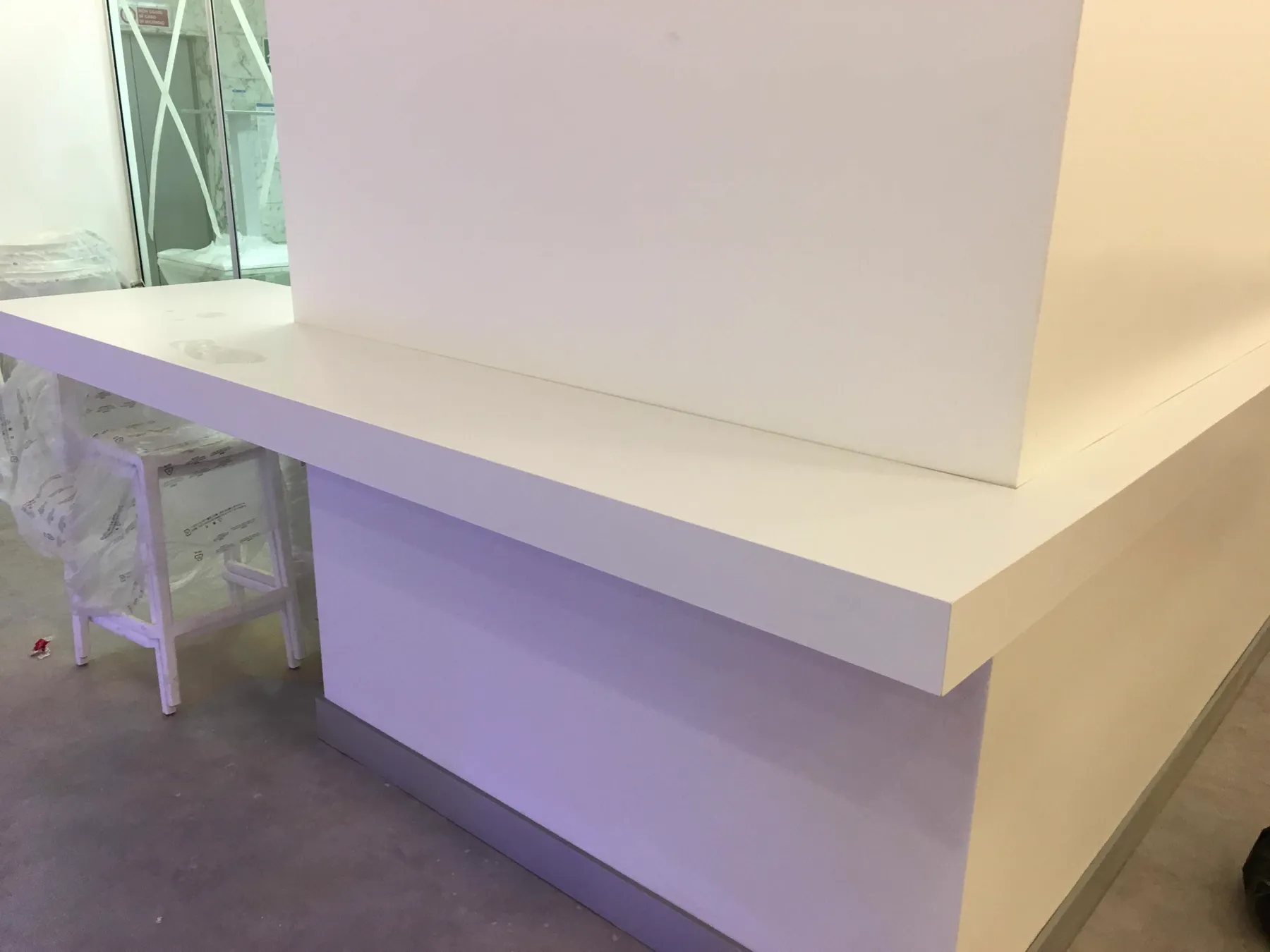 Rivestimenti e arredi bar, Villa Igea – Ancona – foto 4