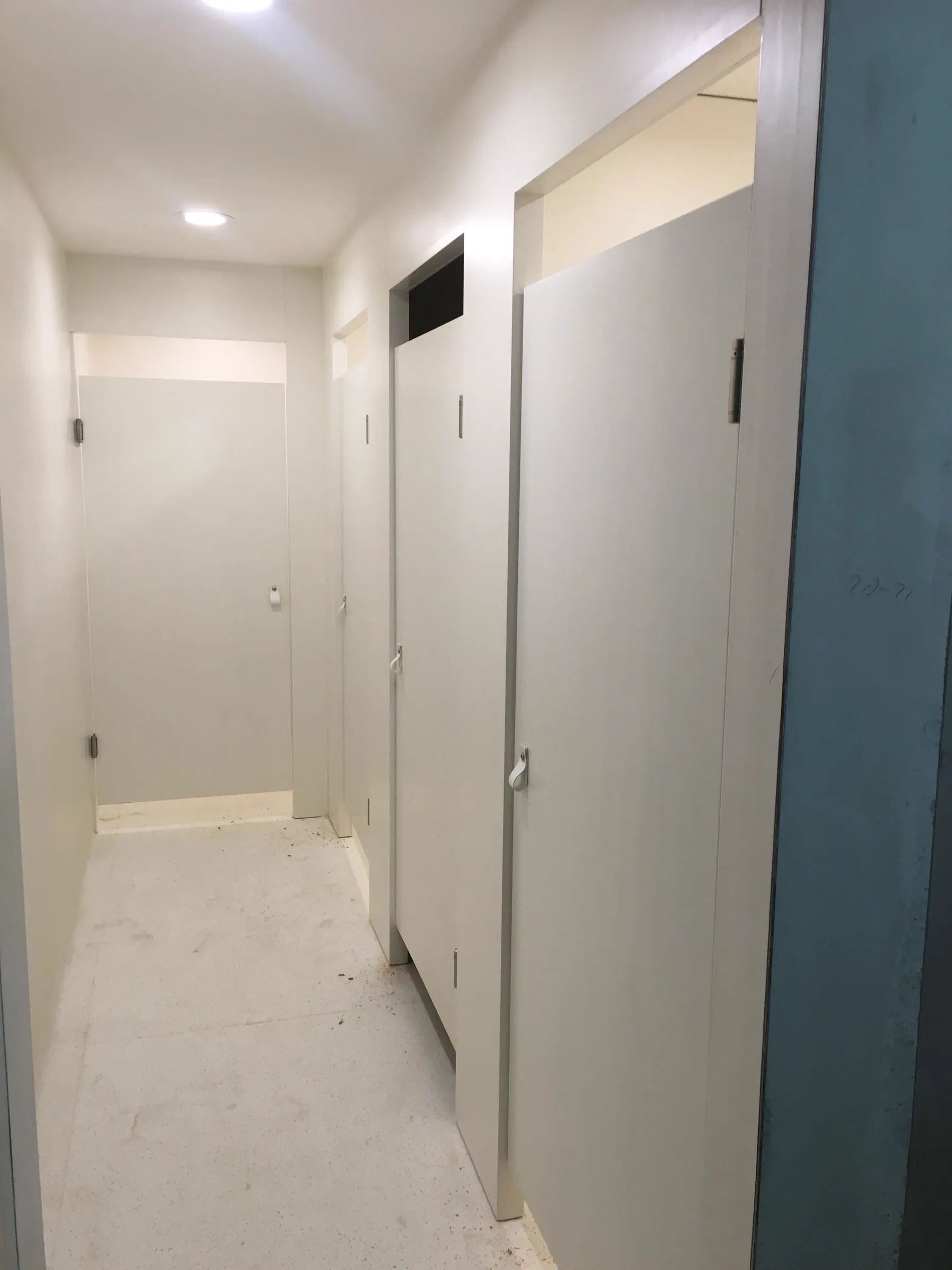 Policlinico di Abano Terme: triage, pareti e spogliatoi – foto 18